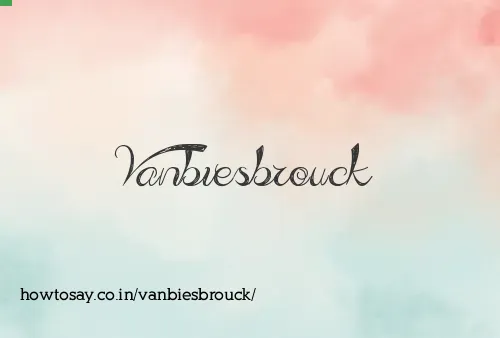 Vanbiesbrouck