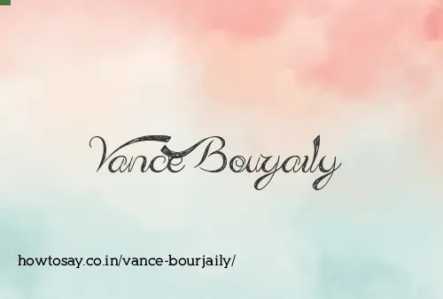 Vance Bourjaily