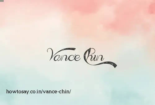 Vance Chin
