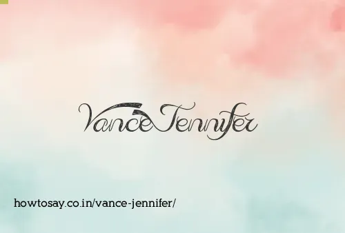 Vance Jennifer