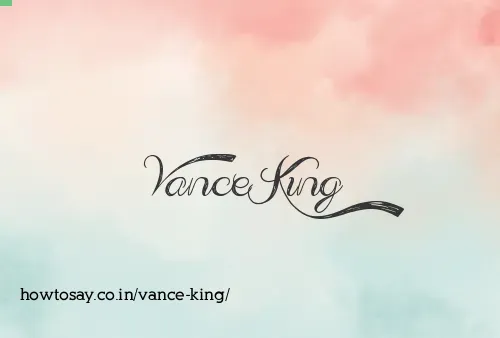 Vance King