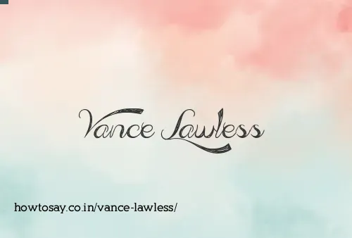 Vance Lawless