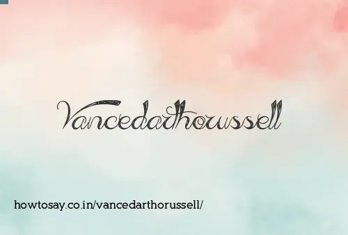 Vancedarthorussell
