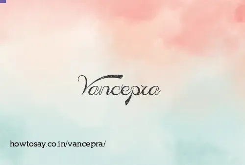 Vancepra