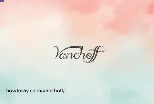 Vanchoff