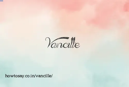 Vancille