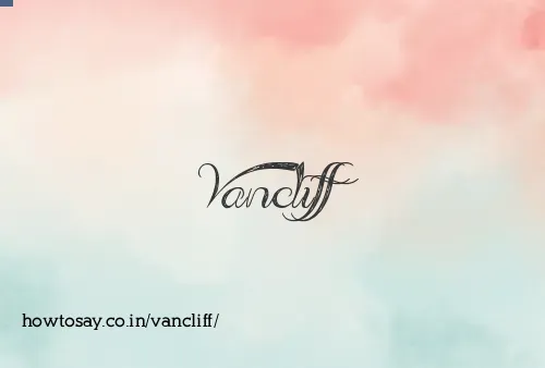Vancliff
