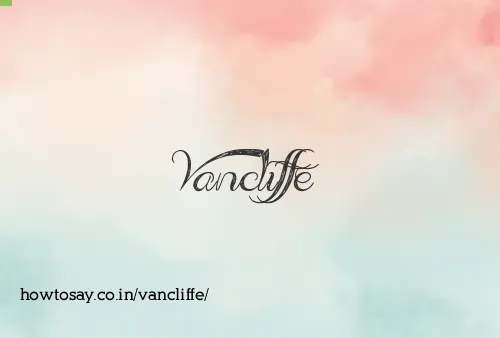 Vancliffe