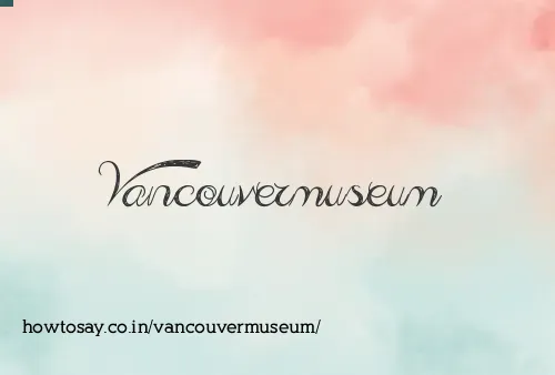 Vancouvermuseum