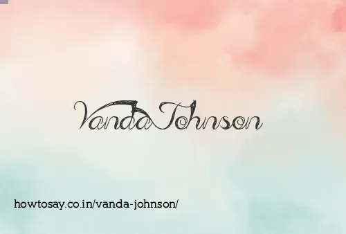 Vanda Johnson