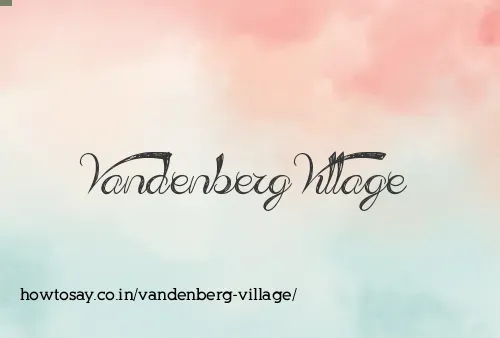 Vandenberg Village