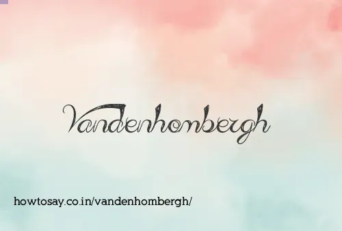 Vandenhombergh