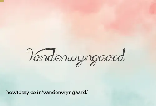 Vandenwyngaard