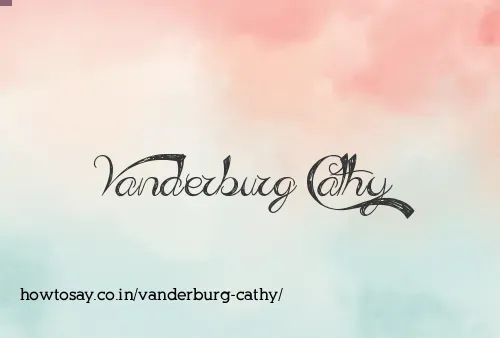 Vanderburg Cathy