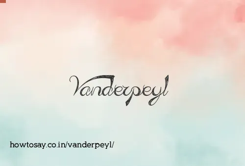Vanderpeyl
