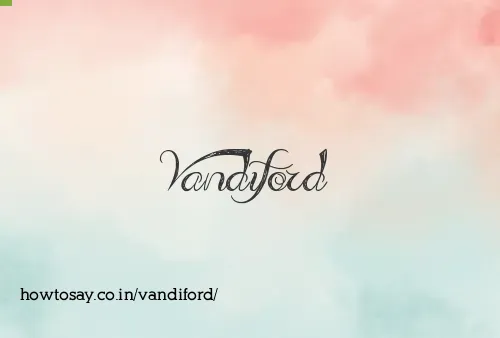 Vandiford