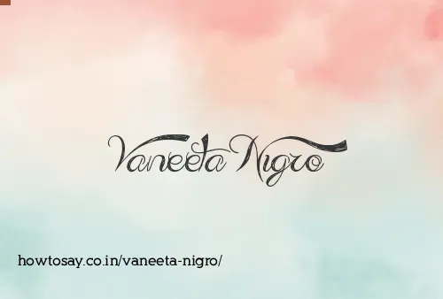 Vaneeta Nigro