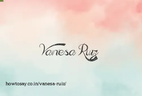 Vanesa Ruiz