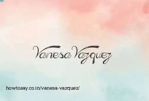 Vanesa Vazquez