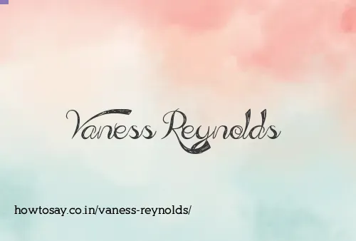 Vaness Reynolds
