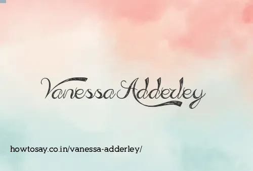 Vanessa Adderley