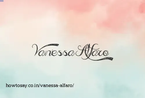 Vanessa Alfaro