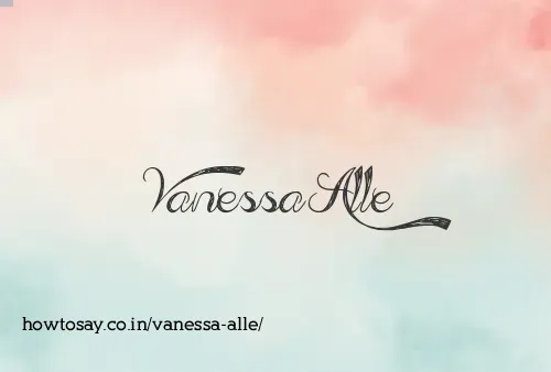 Vanessa Alle