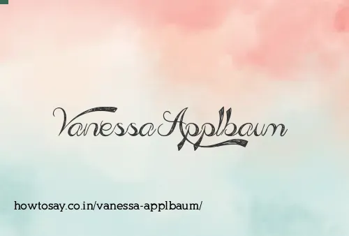 Vanessa Applbaum