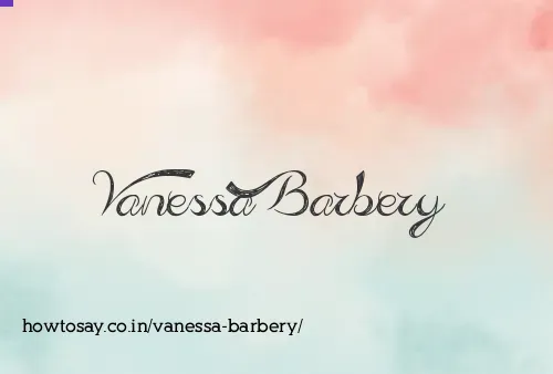 Vanessa Barbery