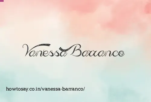 Vanessa Barranco