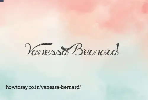 Vanessa Bernard