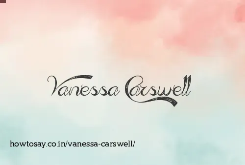 Vanessa Carswell