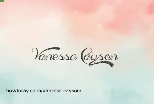 Vanessa Cayson