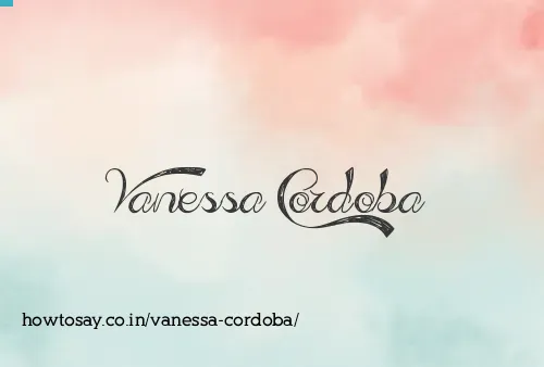 Vanessa Cordoba