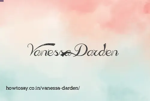 Vanessa Darden