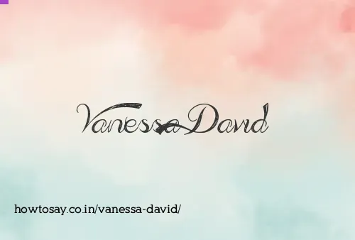 Vanessa David