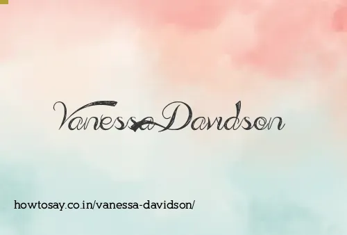 Vanessa Davidson