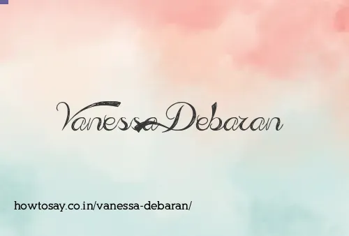 Vanessa Debaran