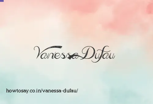Vanessa Dufau