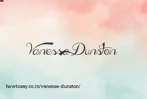 Vanessa Dunston
