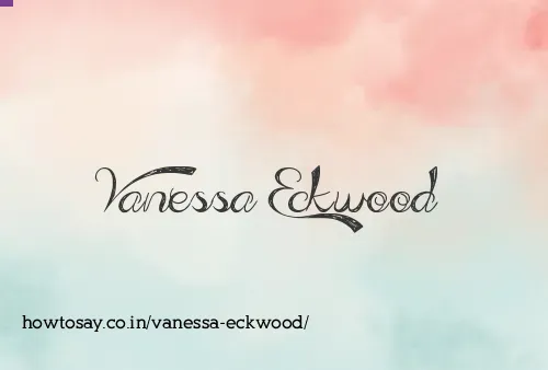 Vanessa Eckwood