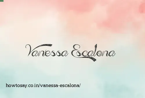 Vanessa Escalona