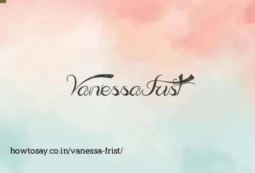 Vanessa Frist
