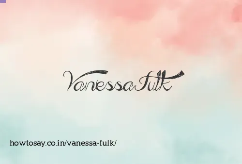 Vanessa Fulk