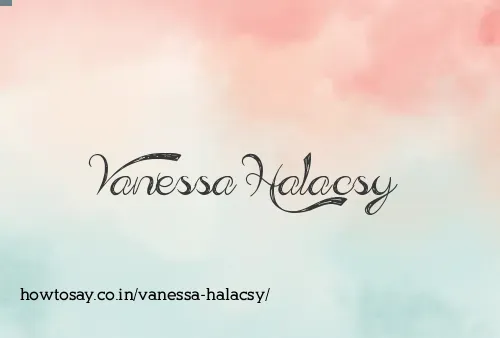 Vanessa Halacsy