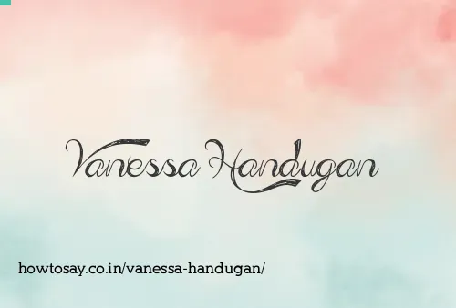 Vanessa Handugan