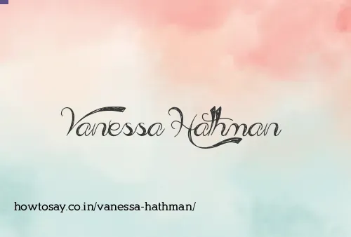 Vanessa Hathman