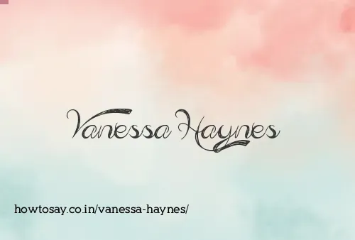 Vanessa Haynes