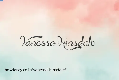Vanessa Hinsdale