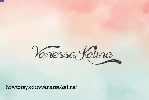 Vanessa Kalina
